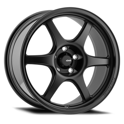 Konig Hexaform 15x8 4x100 ET25 Matte Black