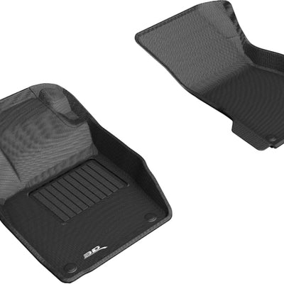 3D MAXpider 2019-2020 Audi A8L Kagu 1st Row Floormat - Black
