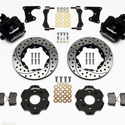 Wilwood Combination Parking Brake Rear Kit 11.00in Drilled Civic / Integra Drum 2.71 Hub Offset