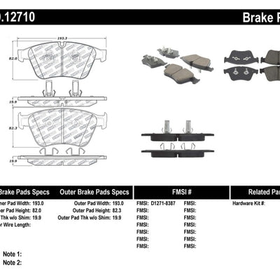 StopTech Performance Brake Pads