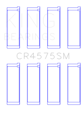King Engine Bearings Hyundai i30 G4FC Connecting Rod Bearing Set - Size +.25mm