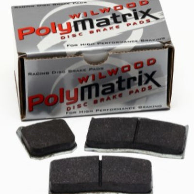 Wilwood PolyMatrix Pad Set - 6617 E W6A /W4A AERO 4/6 (.670in Thk)