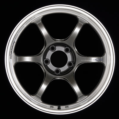 Advan RG-D2 17x9.0 +45 5x114.3 Machining and Racing Hyper Black Wheel