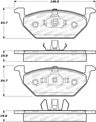 StopTech Street Brake Pads