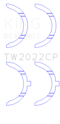 King Engine Bearings Ford Escort/Sierra YB 2.0L DOHC Cosworth Thrust Washer Set