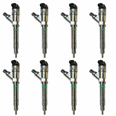 Exergy 06-07 Chevrolet Duramax 6.6L LBZ Reman 400% Over Injector w/Internal Modification - Set of 8