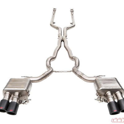 iPE Titanium Valvetronic Exhaust System w/ Quad Polished Tips and Remote - BMW M6 F13 (13-19')