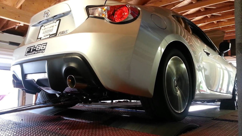 FT-86 SpeedFactory V1 Resonated Catback Exhaust - BRZ / FRS / 86