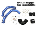 FTP Motorsports S55 Chargepipe & Boost Pipe - BMW F8X M3 / M4 / M2