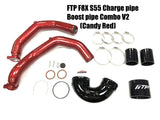 FTP Motorsports S55 Chargepipe & Boost Pipe - BMW F8X M3 / M4 / M2