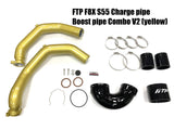 FTP Motorsports S55 Chargepipe & Boost Pipe - BMW F8X M3 / M4 / M2
