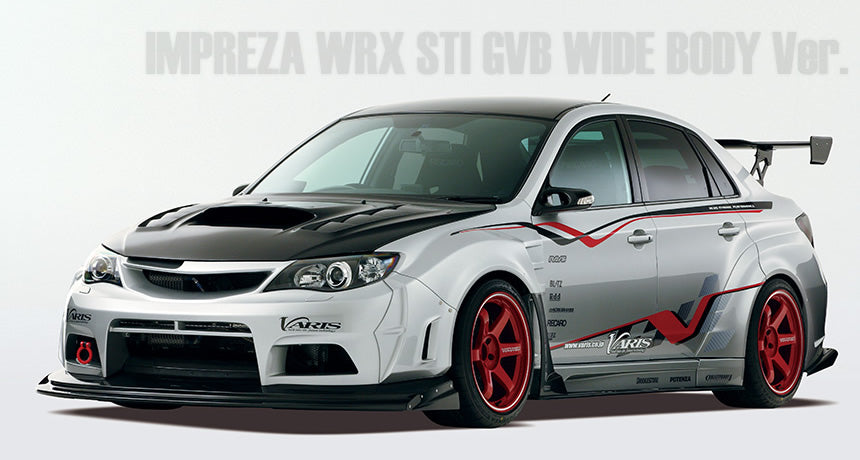 Varis Full Widebody Kit A - Subaru GVB STi Sedan (08-14')