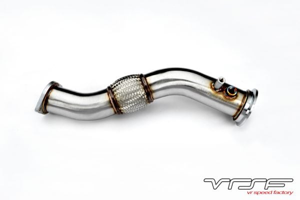 VRSF Stainless Steel Catless Downpipe - 08-12 BMW 335d