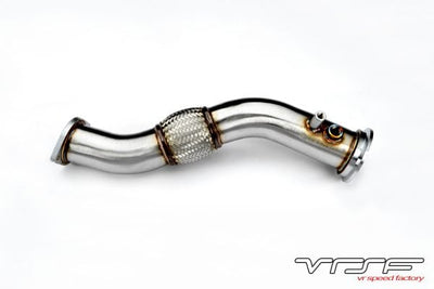VRSF Stainless Steel Catless Downpipe - 08-12 BMW 335d 