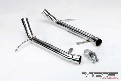 VRSF Stainless Steel Muffler Delete - 07-13 BMW 335i/xi/is (E90/E91/E92/E93)