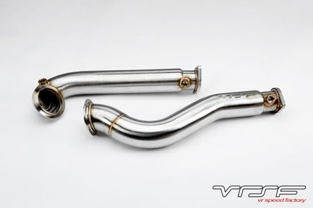 VRSF 3" Stainless Steel Catless Downpipe - 08-10 BMW 535i/xi