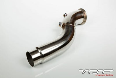 VRSF Stainless Steel Catless Downpipe Upgrade - 11-16 BMW 535i/535xi/640i (F10/F11/F12/F13)